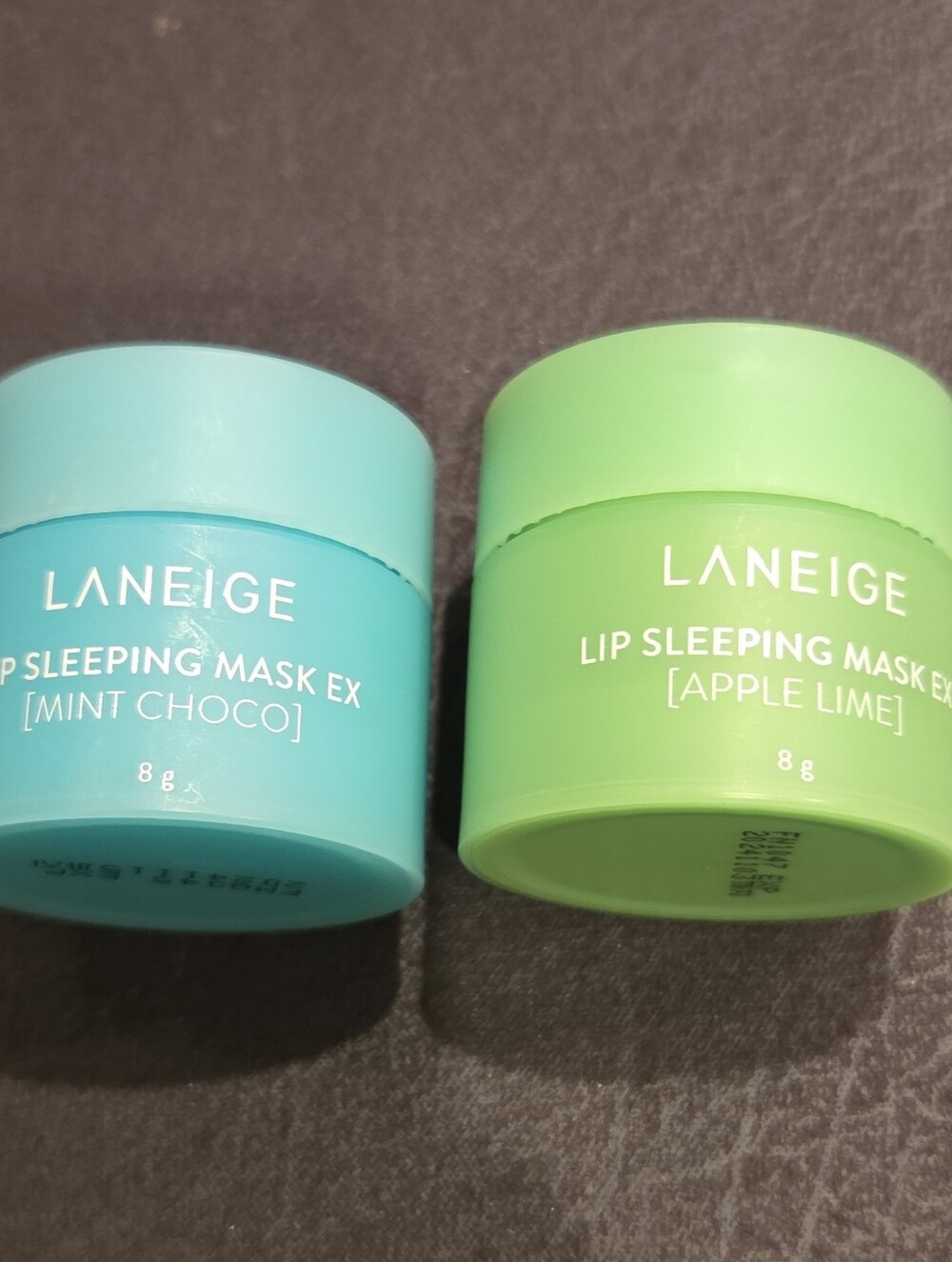 Laneige- Lip Sleeping Mask Mint Choco/ Apple Limee duo 2x 0.8oz NOS rare ⬇️